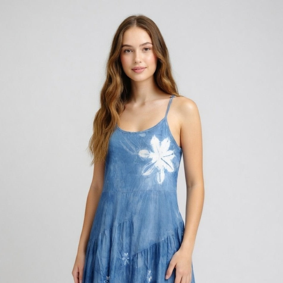 Skypetal Gather Dress